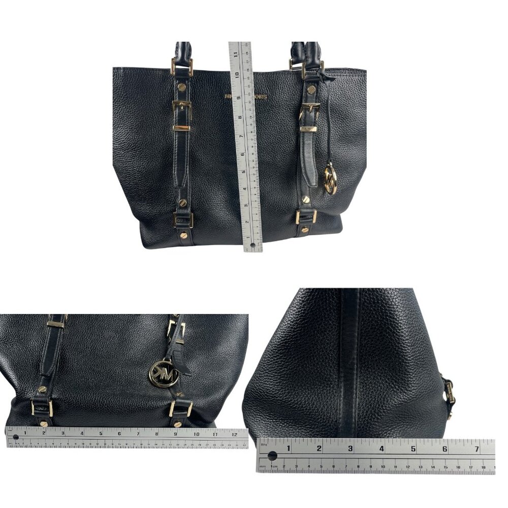 Michael Kors Bedford Legacy Large Black Leather Tote 30F9G06T3L Retails‎ $425 - Picture 9 of 16